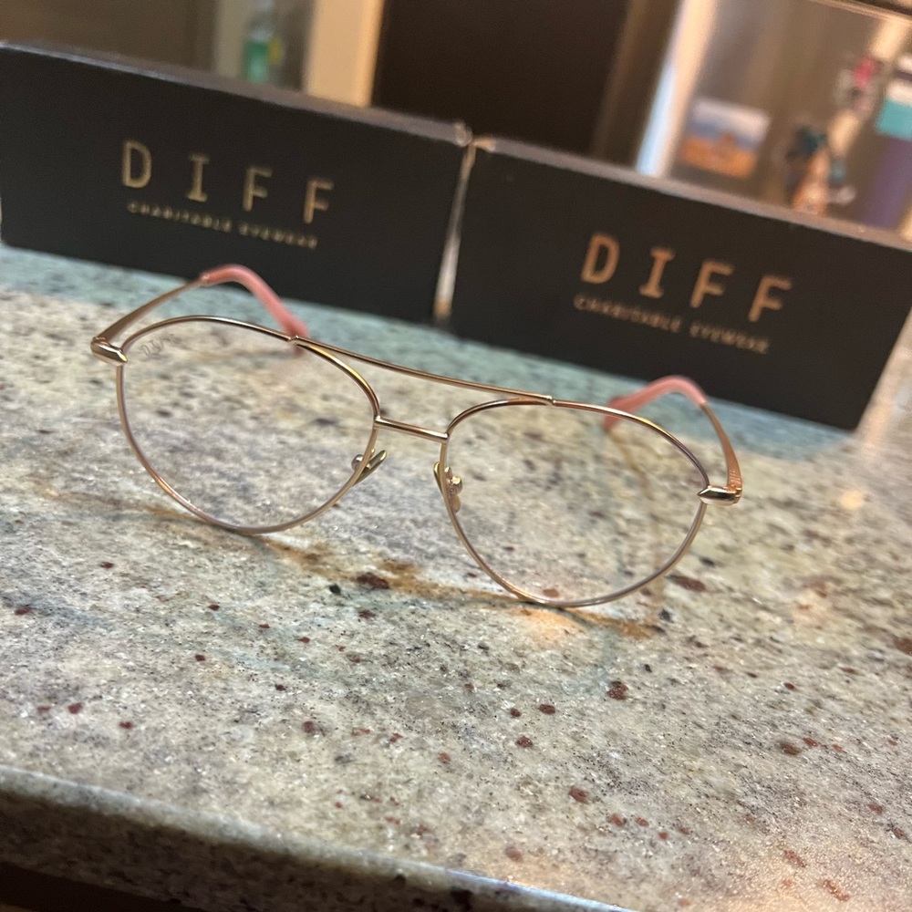 Diff Eyewear Cameran Eubanks blue light glasses